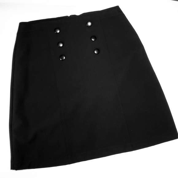 Bay Studio Lined Back Zip Closure Skirt - Picture 1 of 5